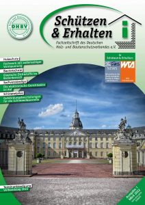 Cover Schützen & Erhalten Ausgabe 1/2022 Titelseite S&E 1/2022